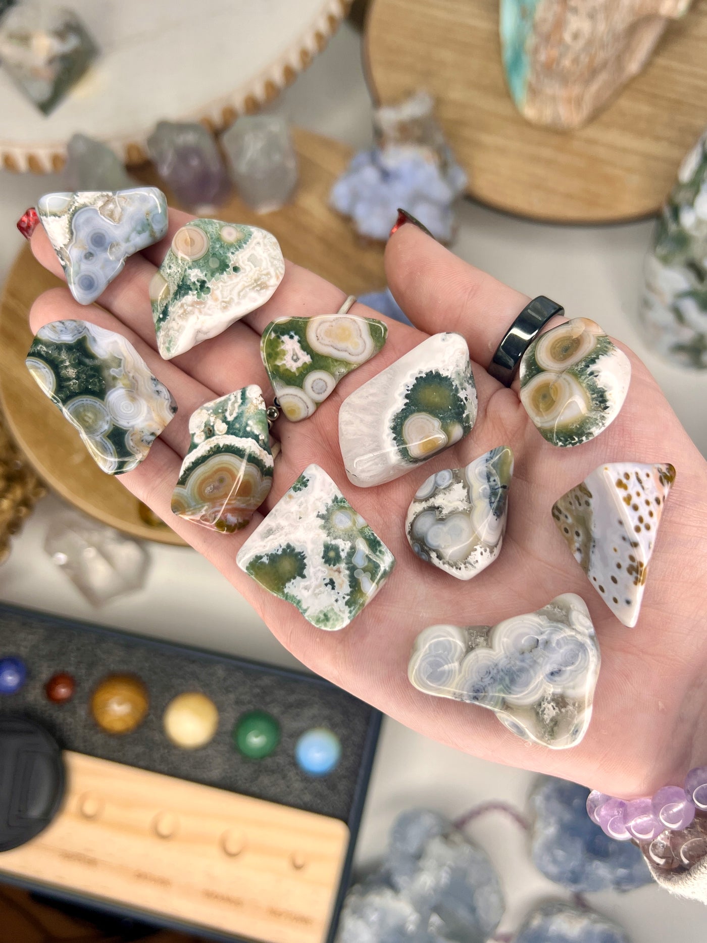8th Vein Ocean Jasper Medium